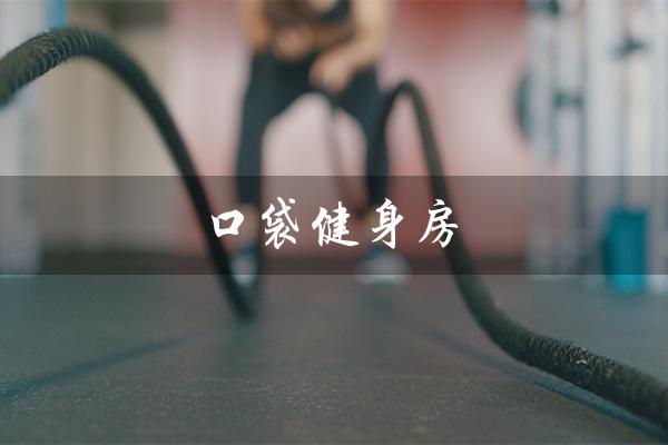 口袋健身房(口袋健身房是什么)