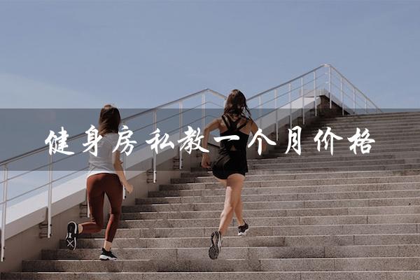 健身房私教一个月价格(健身房教练月薪多少)