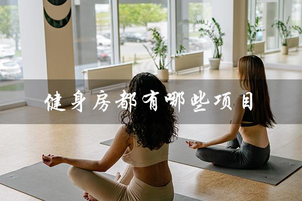 健身房都有哪些项目（健身房项目有哪些）