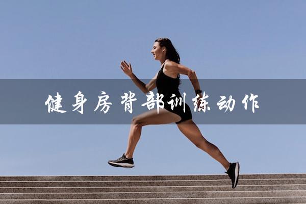 健身房背部训练动作(健身房男生背部训练动作)